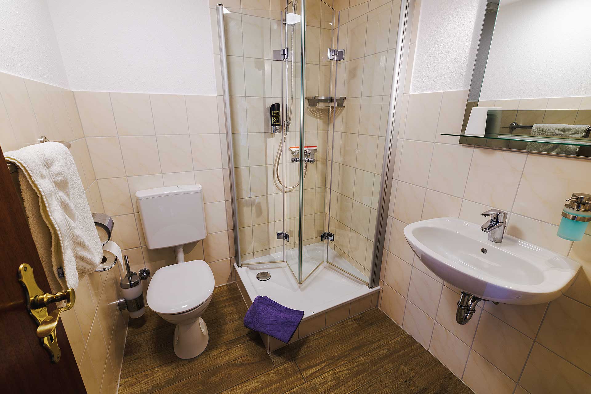 Zeitgemäßes Duschbad