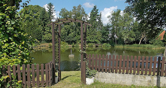 Hoteleigene Fischteiche